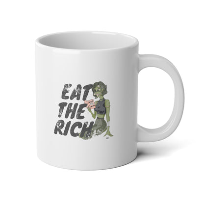Eat the Rich Educated Zombie | 20 Oz. Mug