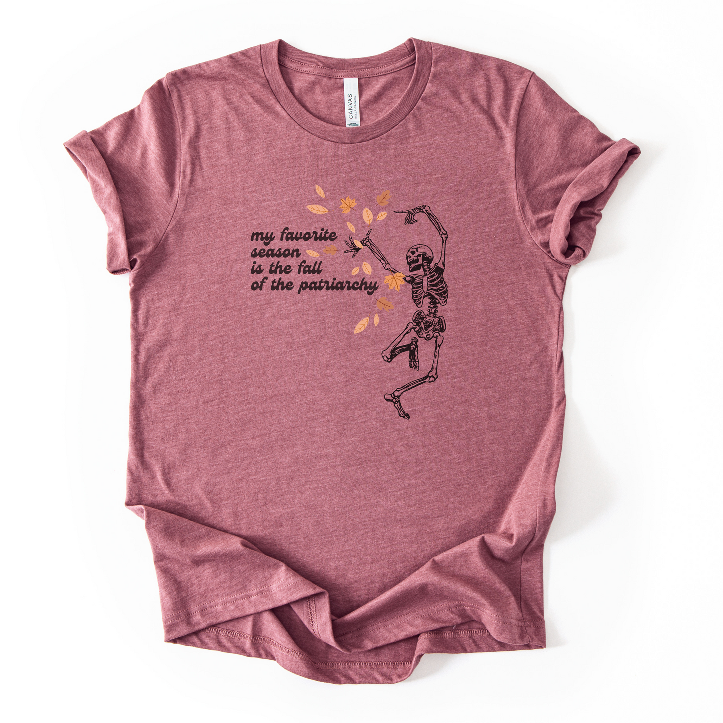 The Fall of The Patriarchy Skeleton T-Shirt