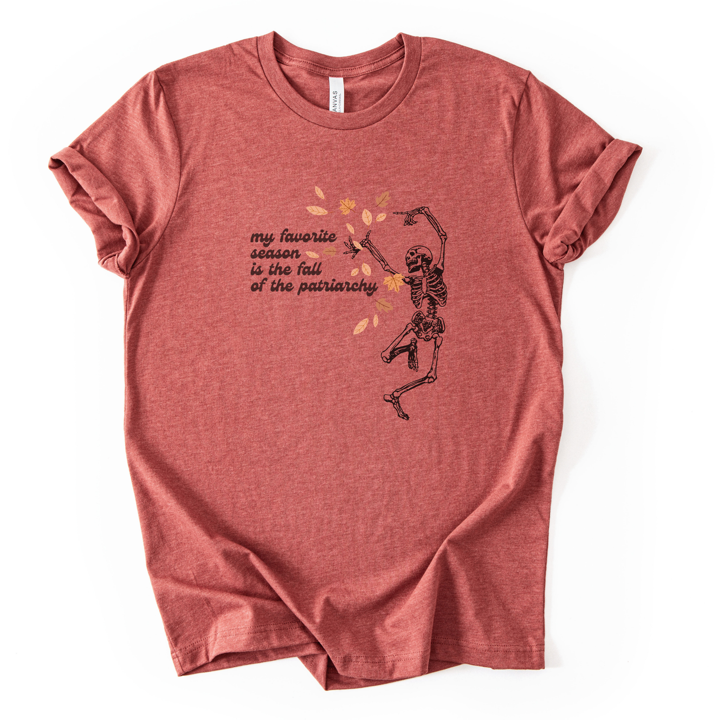 The Fall of The Patriarchy Skeleton T-Shirt