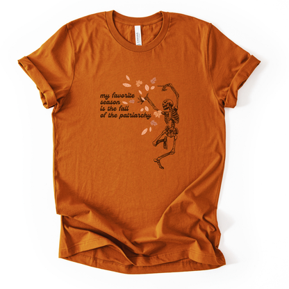 The Fall of The Patriarchy Skeleton T-Shirt