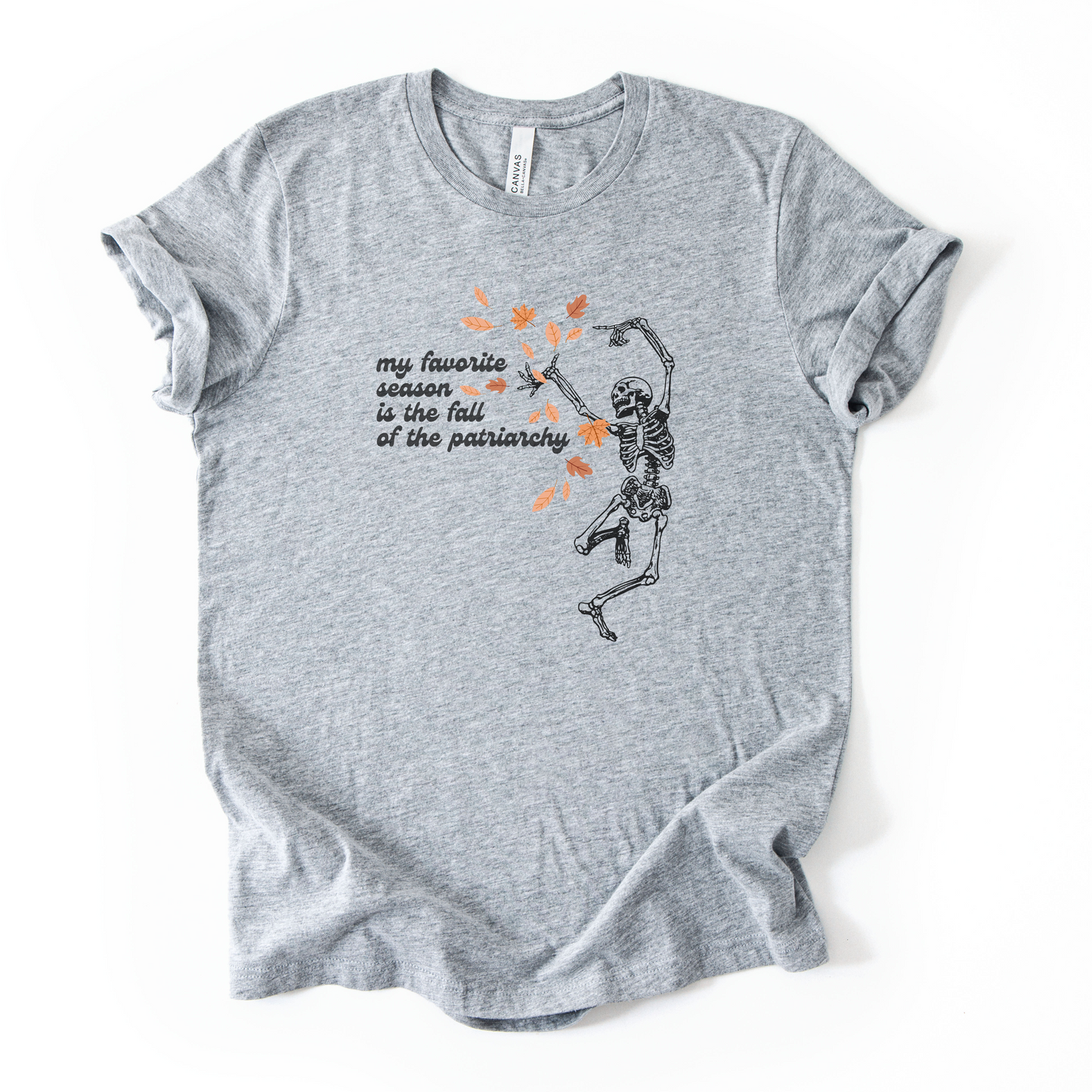 The Fall of The Patriarchy Skeleton T-Shirt