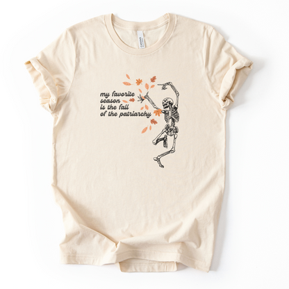 The Fall of The Patriarchy Skeleton T-Shirt