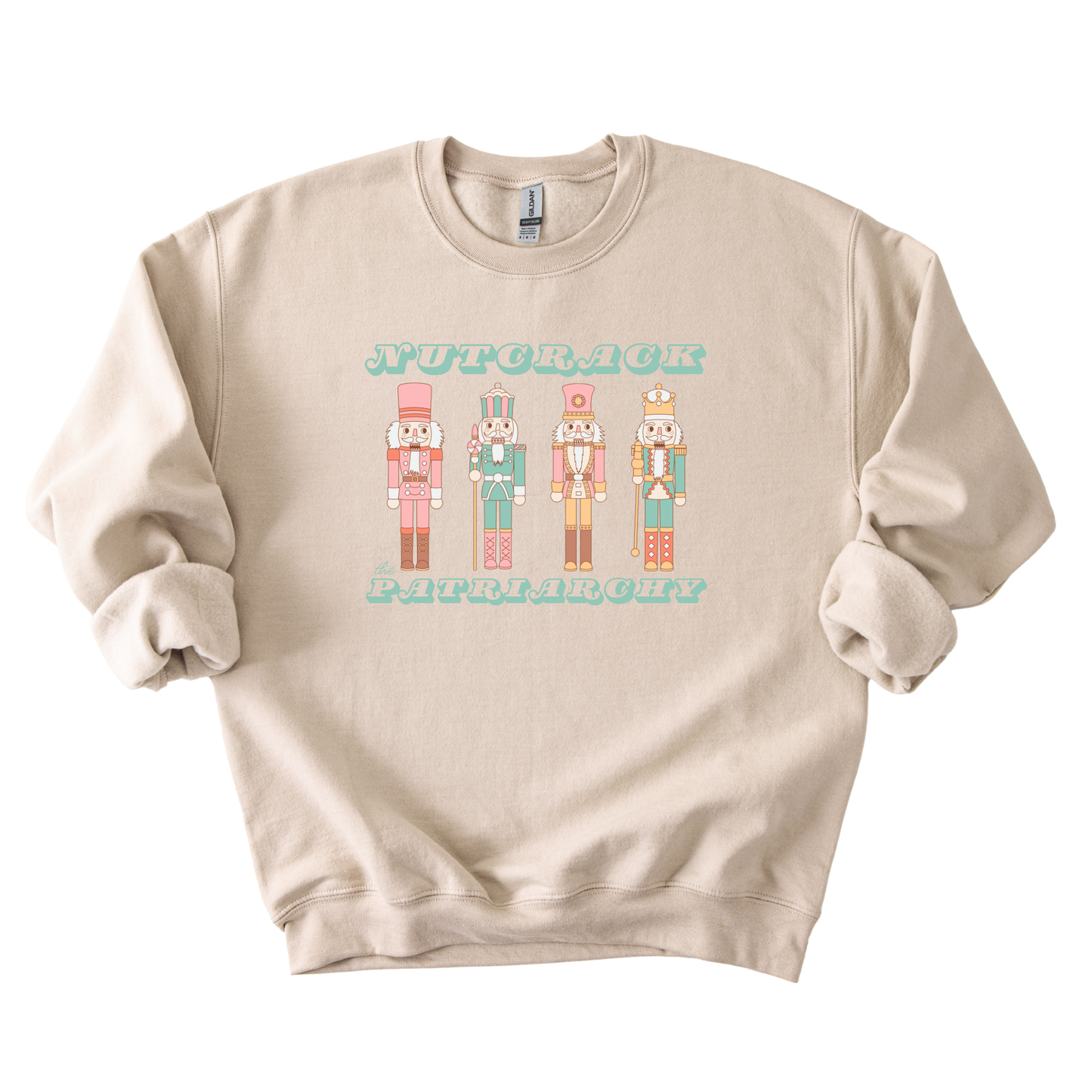 Nutcrack the Patriarchy Holiday Sweatshirt