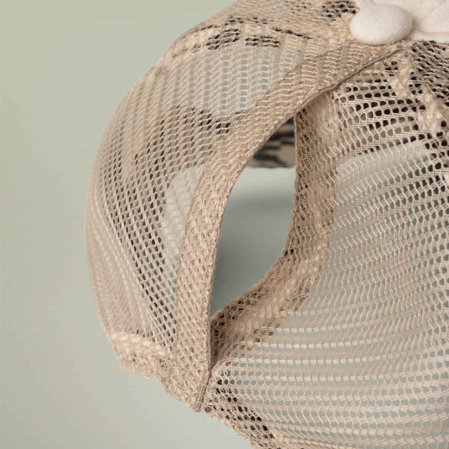 Don't Mess With Mama | Washed Pattern Mesh-Back Trucker Hat