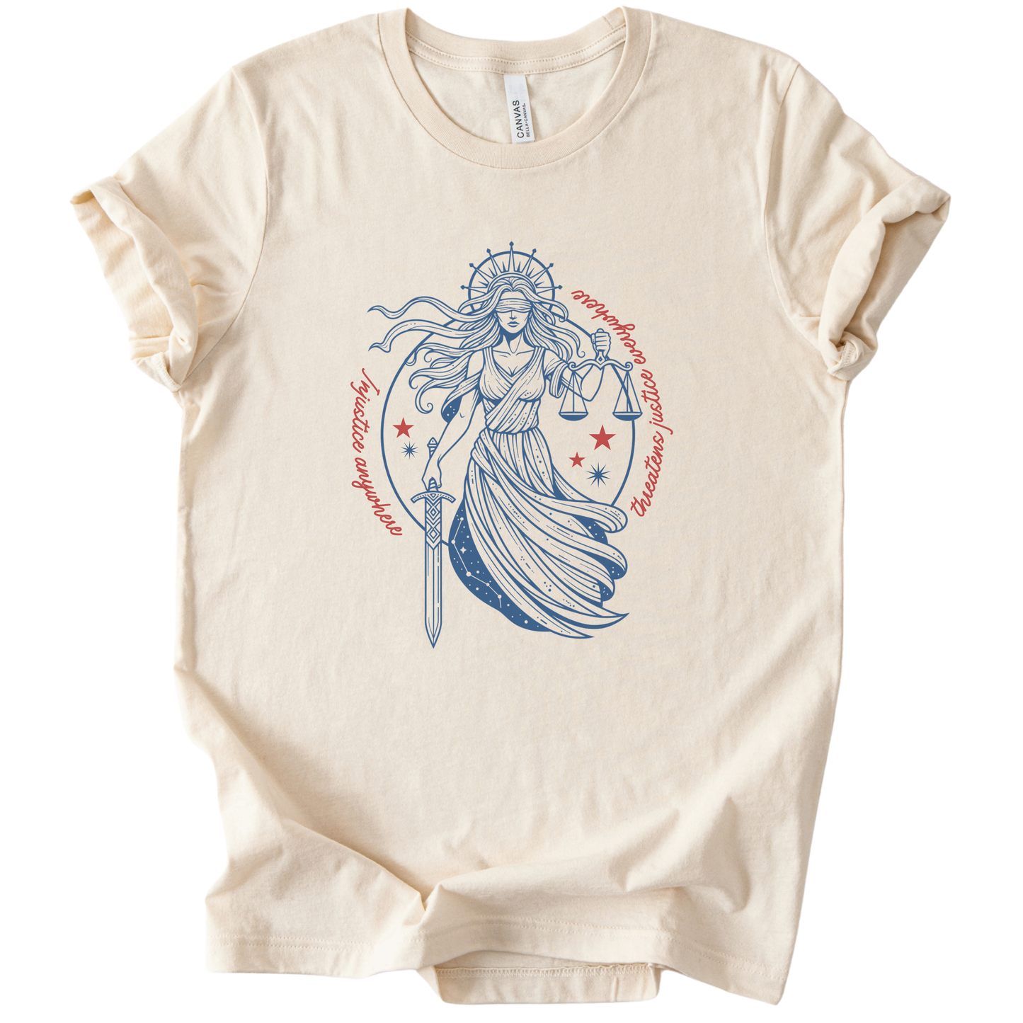 Injustice Anywhere Threatens Justice Everywhere T-Shirt