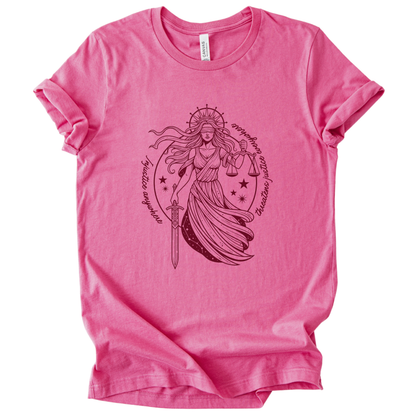 Injustice Anywhere Threatens Justice Everywhere T-Shirt